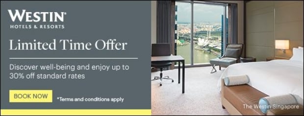 Seven Days, Super Savings in Asia Pacific in Westin Hotels & Resorts