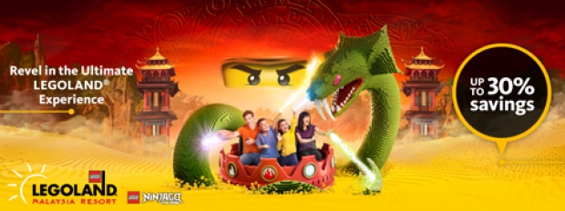 Enjoy 30% Off Legoland Malaysia Admission with Maybank
