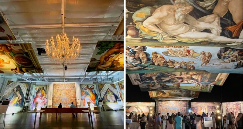 Sistine Chapel exhibits