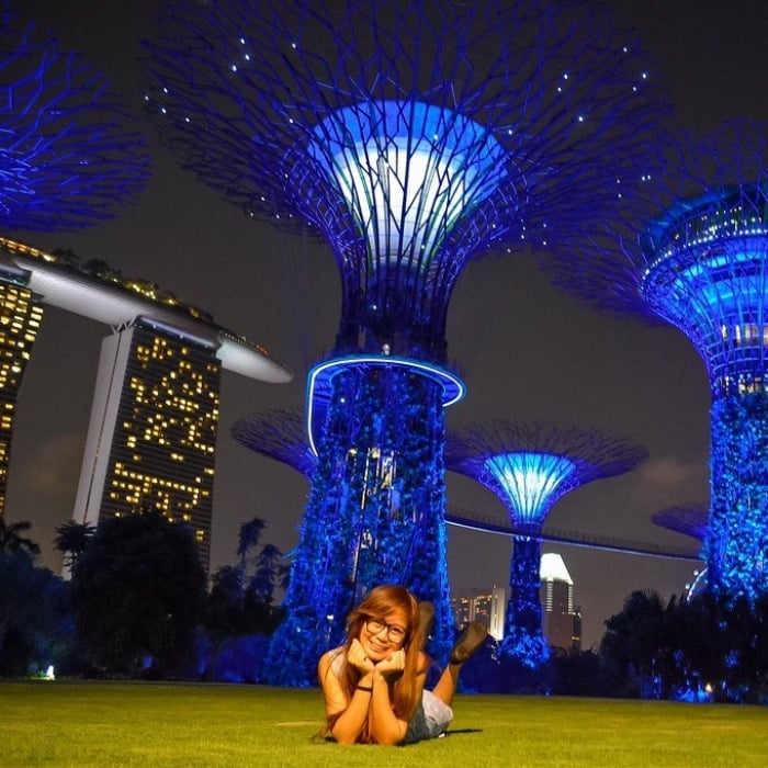  Supertree Grove địa điểm chụp ảnh sống ảo đẹp nhất Singapore