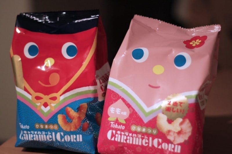 japanese snacks tohato caramel corn