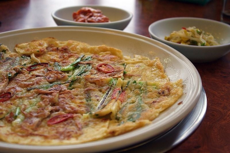 Bánh pancake kiểu Hàn pajeon