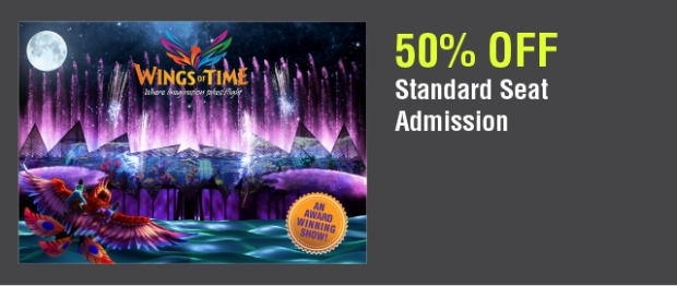 Wings of Time with Singapore Cable Car and NTUC Card at 50% Off
