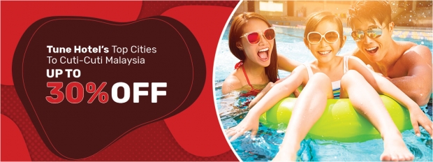 Tune Hotel's Top Cities To Cuti-Cuti Malaysia with up to 30% Savings