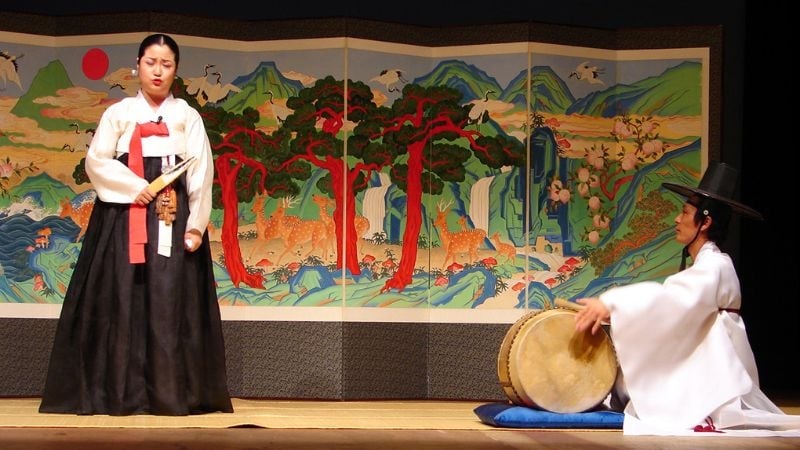 pansori in Korea