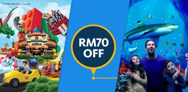 Enjoy RM70 off on your Entrance Tickets to LEGOLAND® Malaysia Resort with Maybank