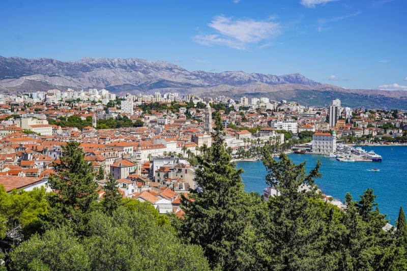 Split, Croatia scenery