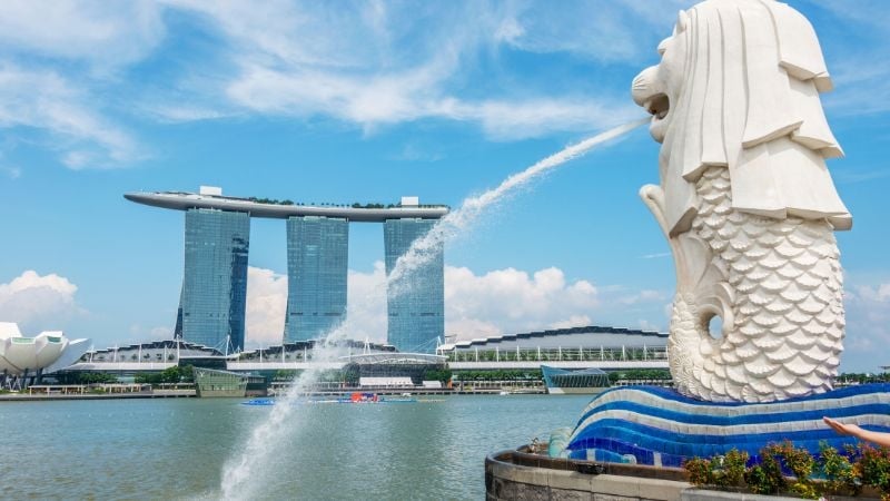 Merlion in Singapore
