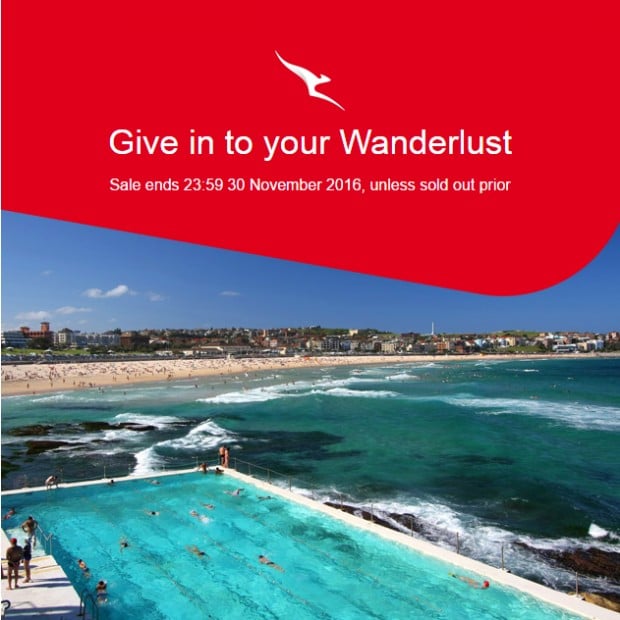 Fly with Qantas Airways from SGD399 and Travel the World