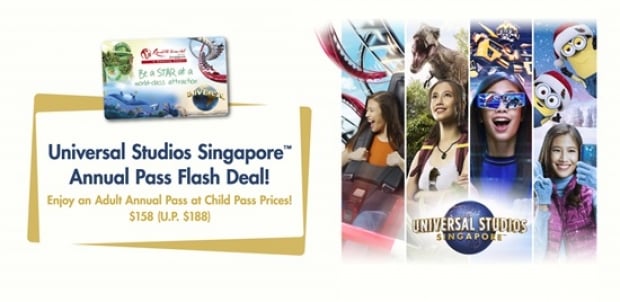 Universal Studios Singapore Annual Pass Flash Deal in Resorts World Sentosa