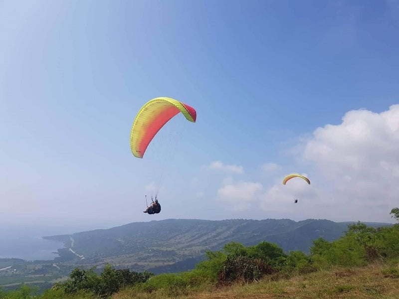 paragliding in Sarangani, Philippines