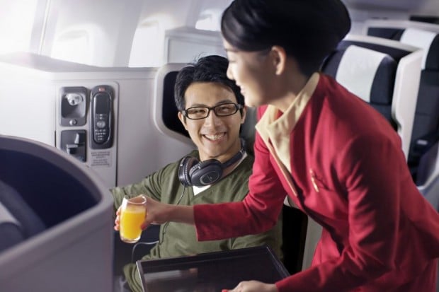 Two-to-Travel Business Class Advance Purchase Fares from SGD558 on Cathay Pacific