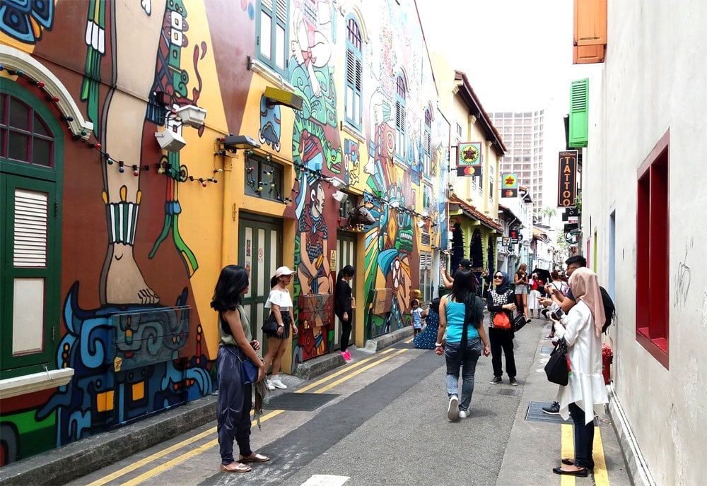 Haji lane Singapore