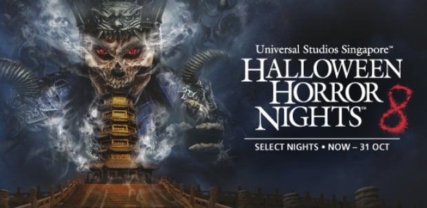 Online Exclusive: 4 Halloween Horror Nights™ 8 Admission Tickets at SGD232 (Save 14%)