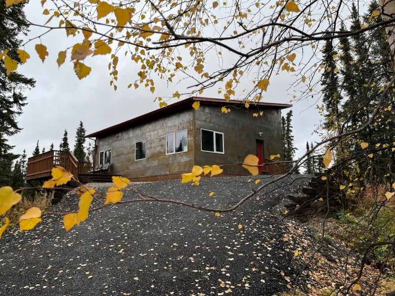 northern light Airbnbs in Fairbanks