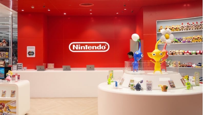 Nintendo store in Bangkok