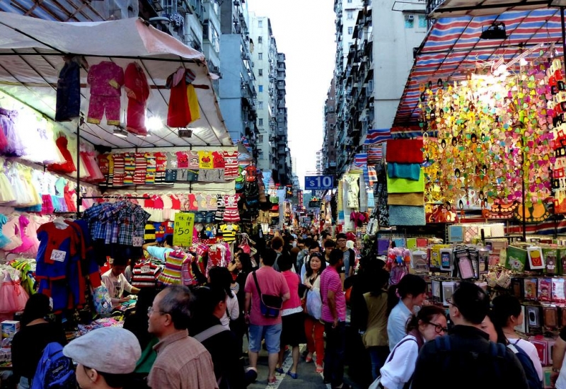 Ladies Market Hong Kong