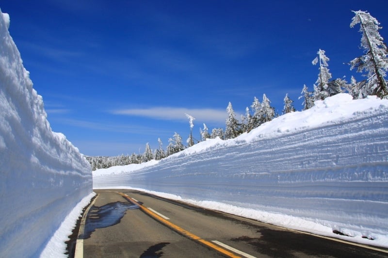 winter in tohoku