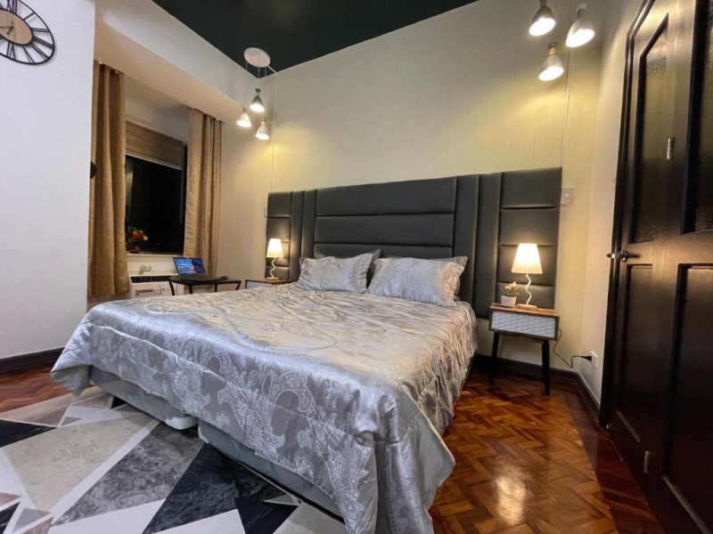 bedroom in Manila apartment