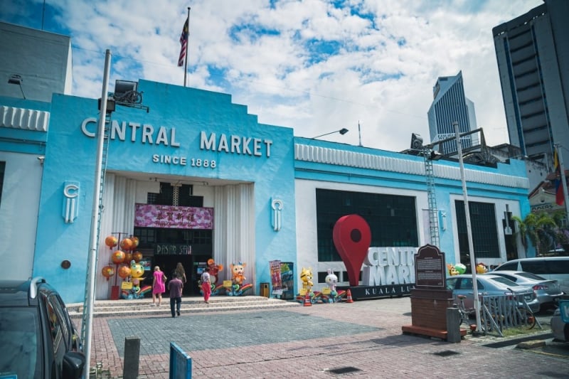 free things to do in KL: visit the Central Market