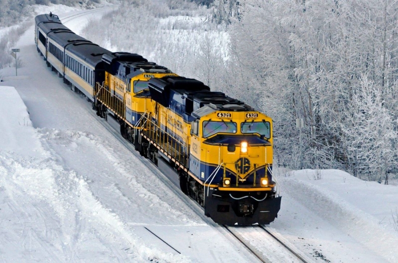 winter train rides aurora winter train