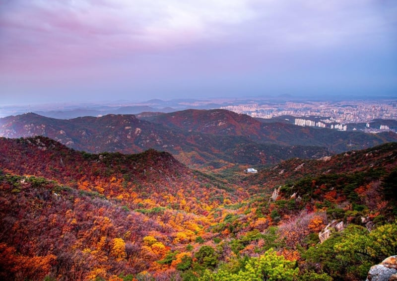 south korea mountains