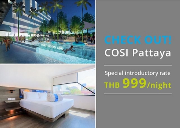 Introductory Offer in COSI Pattaya by Centara