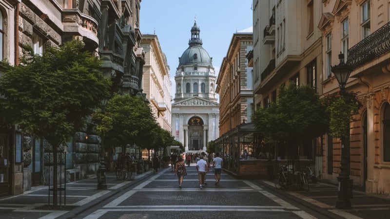 St. Stephen’s Basilica in Budapest, Hungary