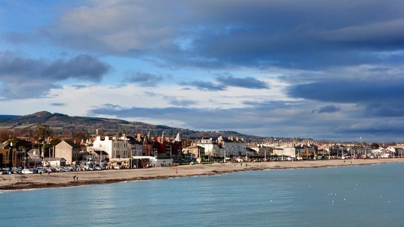 Bray promenade, Ireland