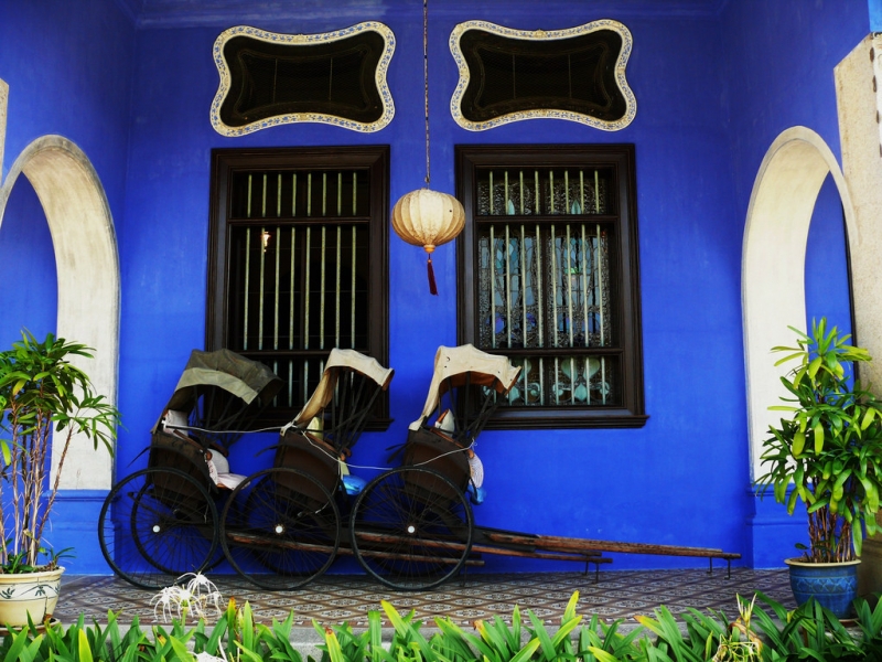 biệt thự lịch sử Cheong Fatt Tze Blue Mansion