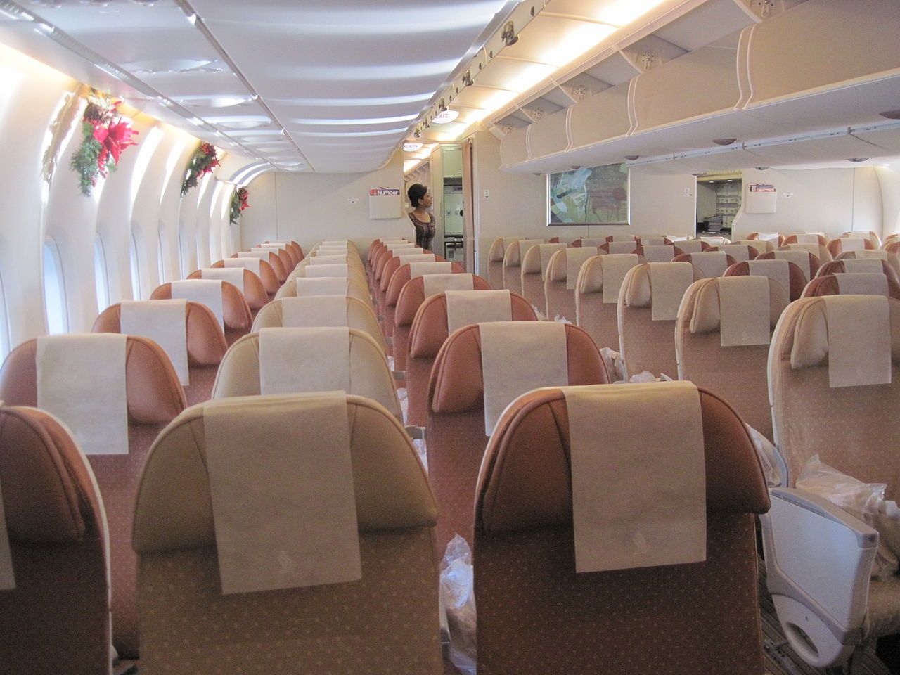 Singapore Airlines interior