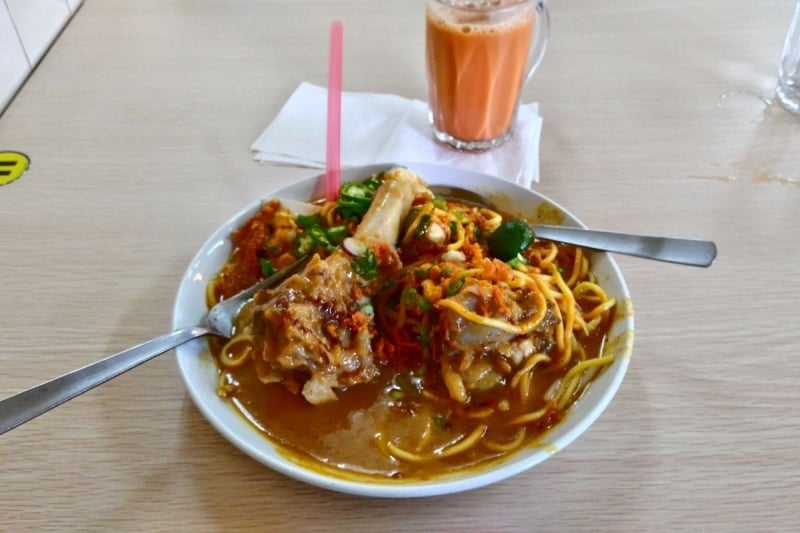 mee rebus things to eat in Johor