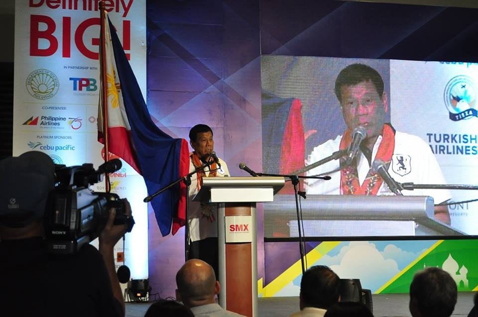 Davao City Mayor Rodrigo Duterte