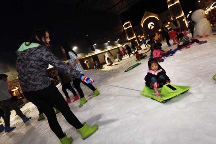 bangkok snow town