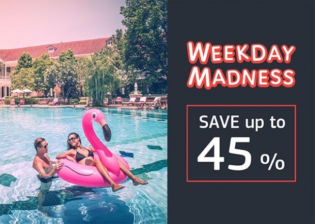 Weekday Madness with Up to 45% Savings in Centara Grand Beach Resort & Villas Hua Hin