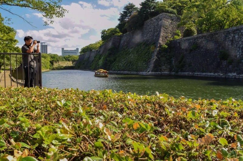 osaka castle japan and south korea trip