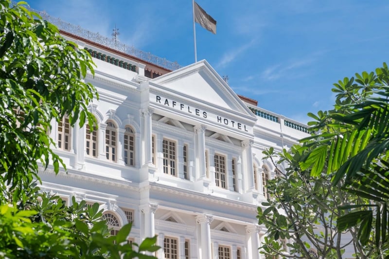 heritage buildings in singapore raffles hotel