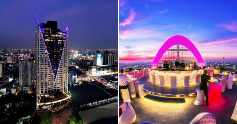 Centara Grand Hotel and Red Sky best malls in the world