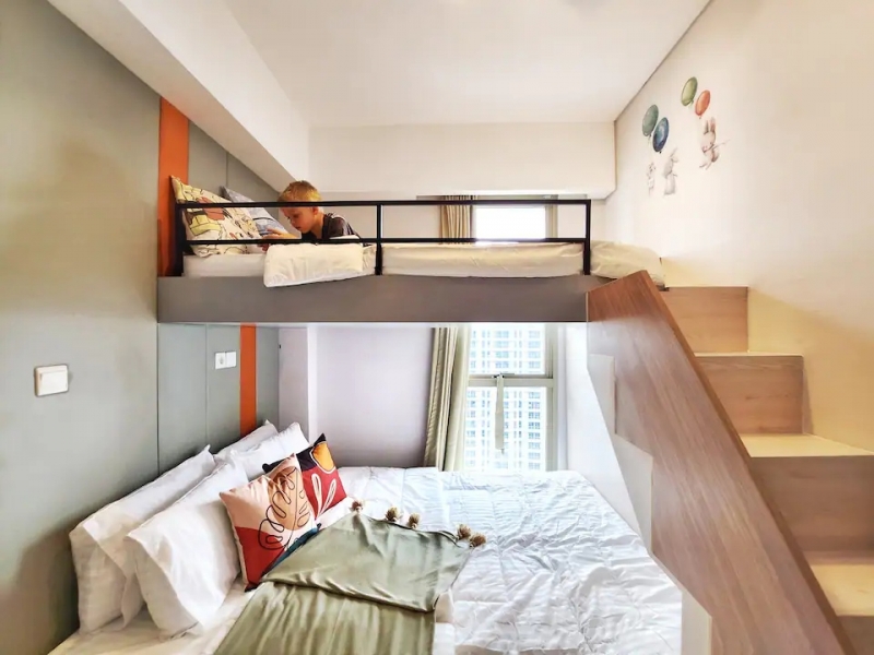 family-friendly home bunk bed