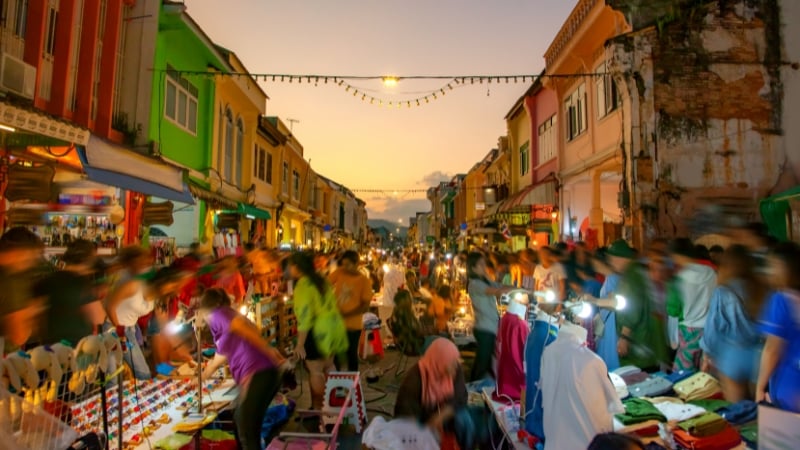 street market