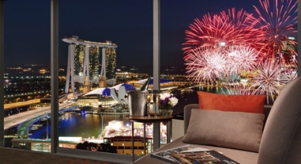 Fireworks by the Bay with Complimentary Breakfast this New Year at Pan Pacific Singapore