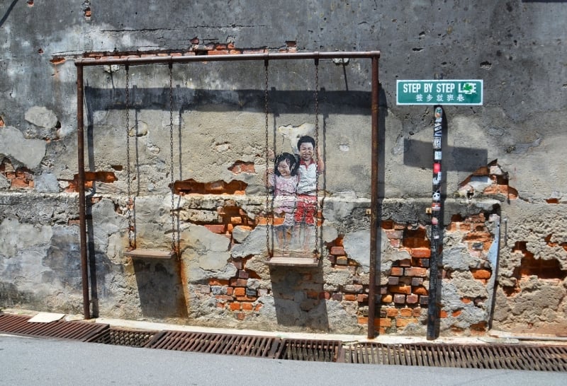 Wall in Penang