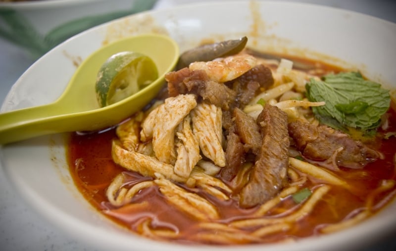 Hainanese (Dry) Curry Mee