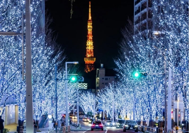 tokyo winter illuminations