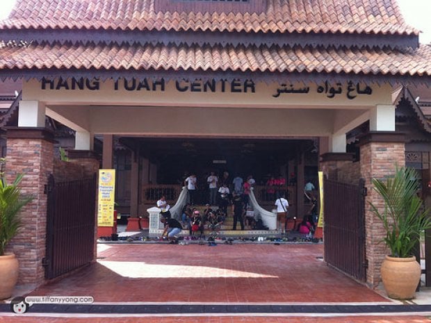 địa điểm tham quan ở Malacca: hang tuah