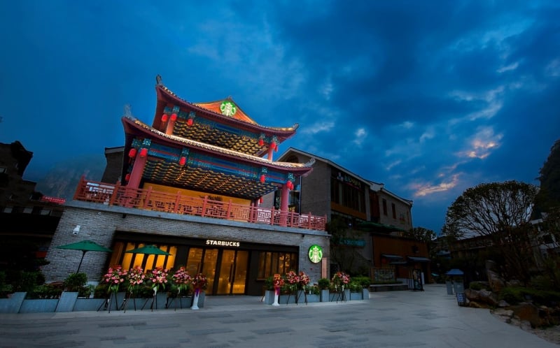 Starbucks Stores Around the World: Yangshuo County, China