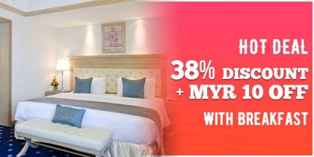 Hot Deal with Breakfast at 38% Off in Royale Chulan Penang