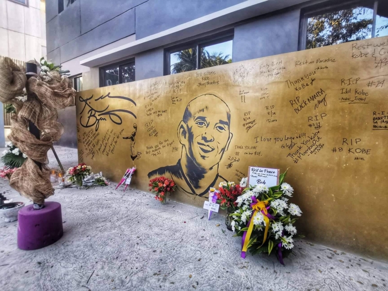 kobe bryant tribute in valenzuela city