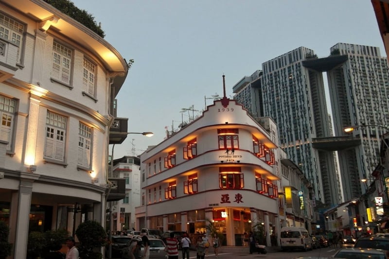 tong ah eating house, singapore