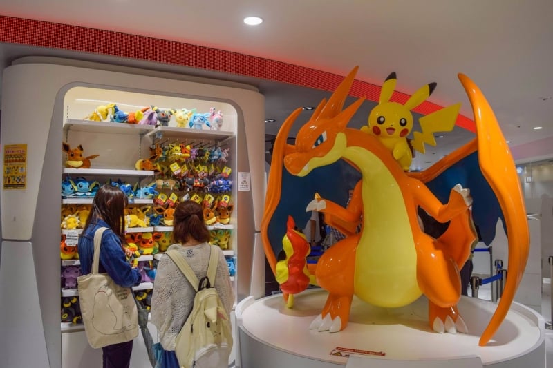 pokemon centre japan and south korea trip